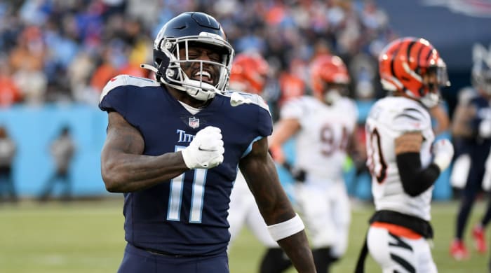 A.J. Brown was traded to the Eagles during the draft.